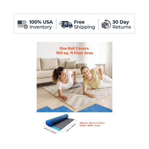 Floor underlayment 100 - underlayment, ft