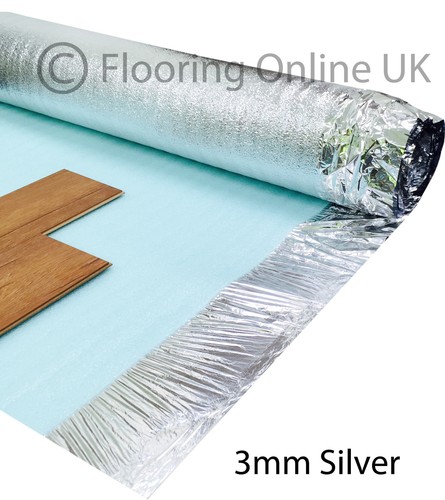 3mm silver underlay - underlay, for