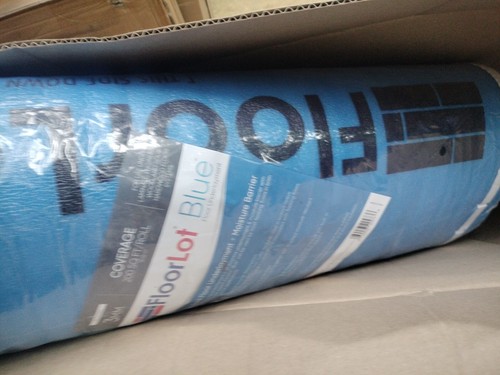 Blue flooring underlayment - flooring,