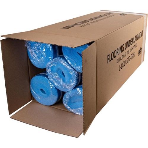 Thick flooring underlay with - thick,
