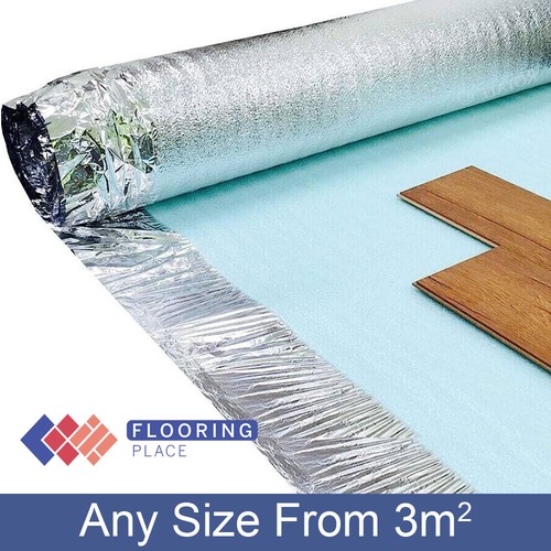 3mm silver acoustic underlay - silver,