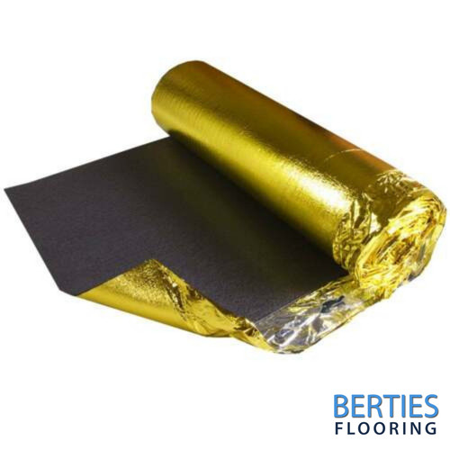 15m roll 5mm gold underlay - 15m²,
